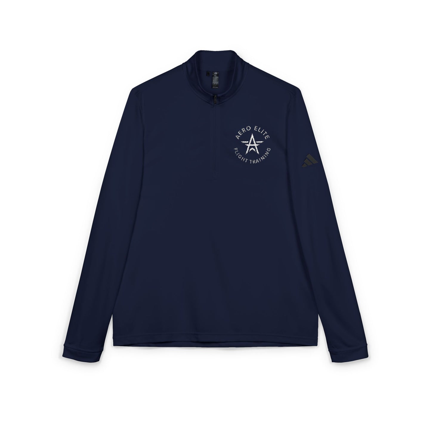 Embroidered Quarter-Zip Pullover — adidas®