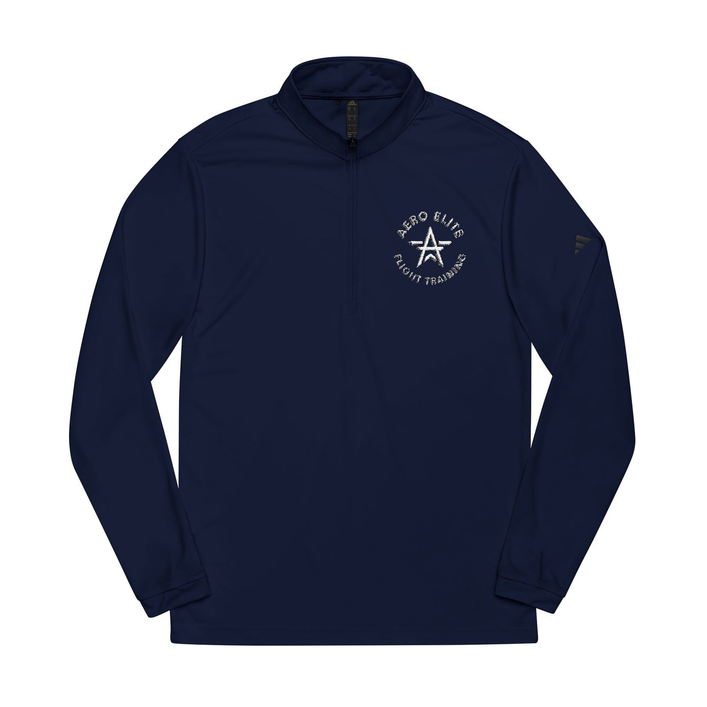 Embroidered Quarter-Zip Pullover — adidas®